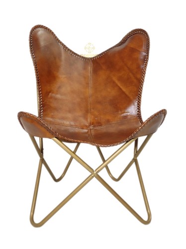 Chaise bureau cuir fait - en,
