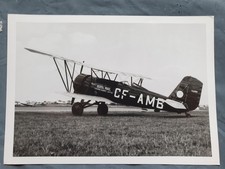 Boeing Stearman 4EM CF-AMB Photograph Royal Main Canadian Airways Limited