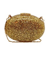 MNG Sac de cadre de vélo Petit Dames Sac doré élégant