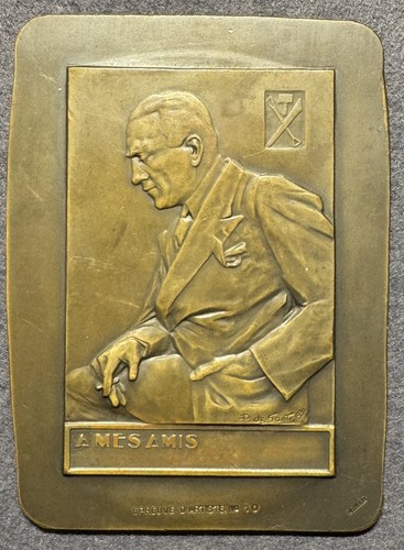 Médaille belge autoportait - belge,