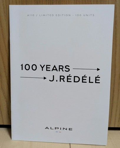 Alpine a110 brochure - a110,