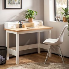 FineBuy Bureau 106 cm Blanc