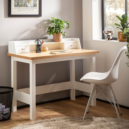 Finebuy bureau 106 blanc - finebuy, cm