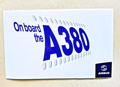 Autocollant airbus a380 - airbus,