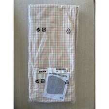 IKEA Ektorp Tullsta Armchair Cover Pink White Green Plaid Check Chair Slipcover