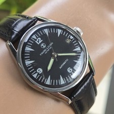 Vintage FAVRE-LEUBA Geneve men's watch FL 1152 21 Jewels DATE swiss 1960s