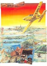 Postcard Illustration DANIEL AUTHOUART Beijing Paris Edit ART PHOEBUS n1