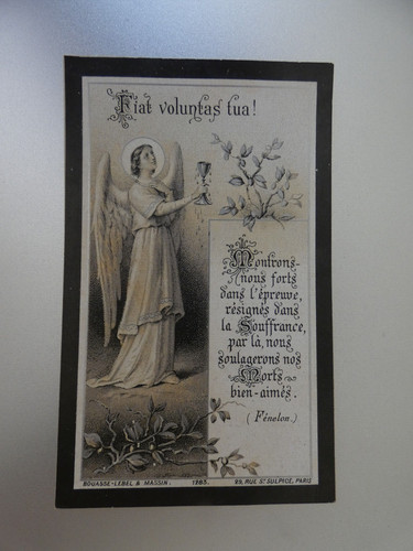 Image pieuse mortuaire - , fiat