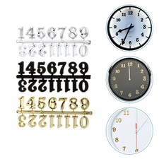  3 Sets Digital Wall Clock Horloge+murale Remplacement Du Numéro D'horloge