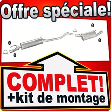 Ligne pot d'échappement pour OPEL TIGRA 1.4 1.6 Silencieux