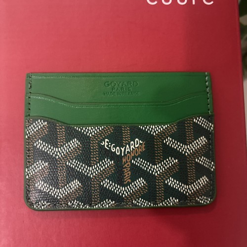 Porte carte goyard vert - porte-carte,