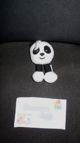 Mini doudou peluche - doudou, panda