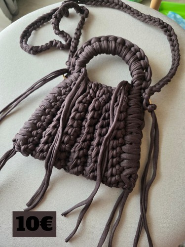 Sac main crochet - sac, fait