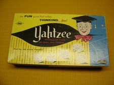 Vintage 1967 Yahtzee Game