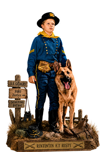 Silhouette rintintin rusty - rintintin,