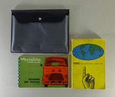 Board folder + operating instructions Renault Estafette R. 2130 / R. 2131 Stand 12/1960