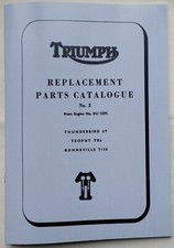 Livre De Pièces Triumph