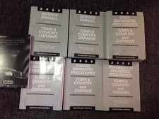 2006 Dodge Caravane Mini & Chrysler Ville & Pays Service Atelier Manuel Set Feo