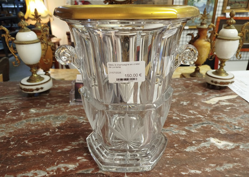 Seau champagne cristal - en,