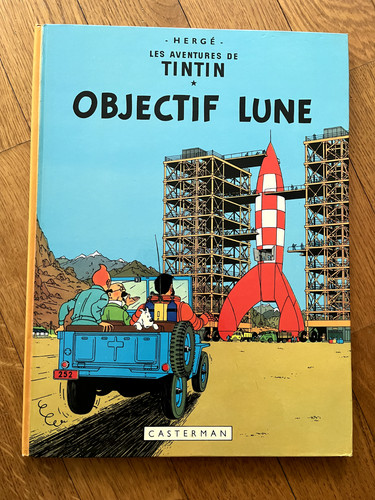 Tintin objectif lune - objectif, b40