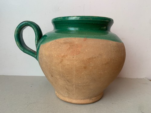Ancien pot terre - ancien, en