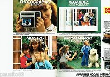 ADVERTISING ADVERTISING 116 1978 Kodak Instant Camera EK (2p)