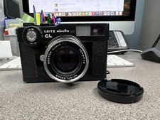 Leitz Leica Minolta CL w/ Voigtlander Nokton  40mm f/1.4 Lens