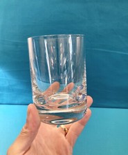 1 Large Crystal Whiskey Glass
