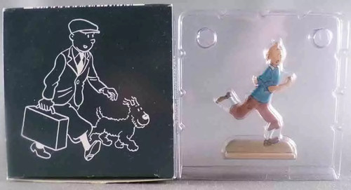 Tintin figurine silhouette - tintin,