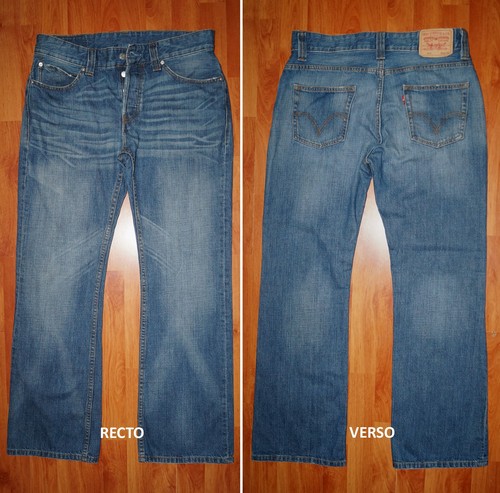 Jeans levis 512 bootcut w34 - jeans,