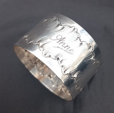 Rond de serviette argent