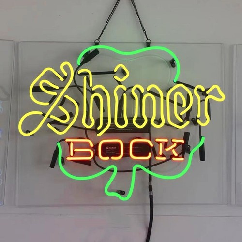 Stock shiner bock beer - stock, neon