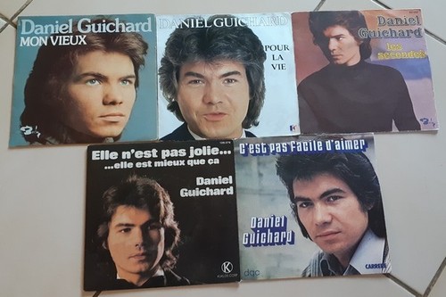 Lot disques vinyles 45 - de,