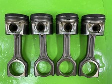 PEUGEOT PARTNER 4X PISTON CONROD CONNECTING 1.6 HDI DIESEL 2012-2017 BHY (DV6FD)