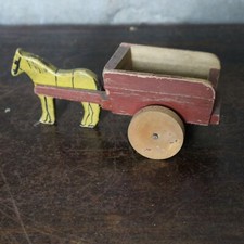 ancien jouet artisanal CHEVAL