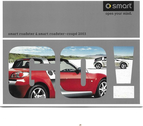 Smart roadster coupe 2003 - roadster,
