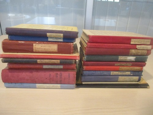 Lot manuels scolaires - manuels,