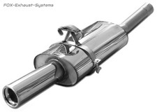 Silencieux Sport VW Polo 86C