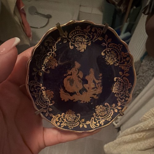 Cendrier coupelle porcelaine