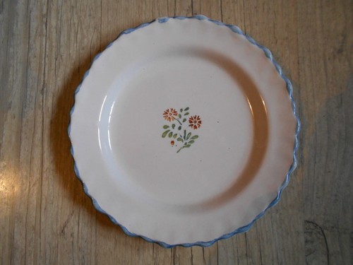 Assiette ancienne faience - assiette,