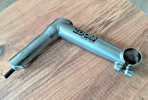 Potence zoom vtt vintage acier - potence,