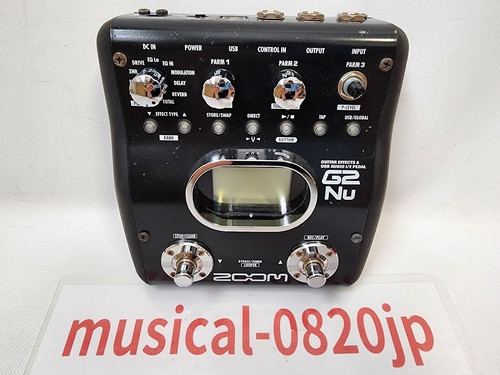 Zoom g2nu guitar - g2nu, effects