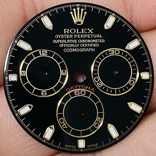 Rolex mk1 black - dial, luminova