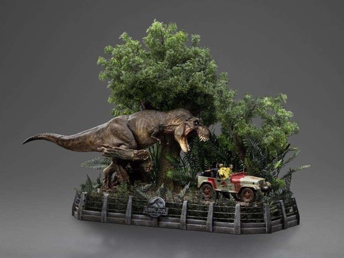 Jurassic park statue rex - jurassic, t-rex