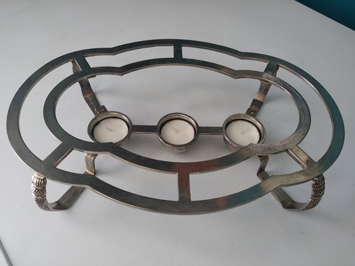 Ancien chauffe plat bougies - chauffe-plat,