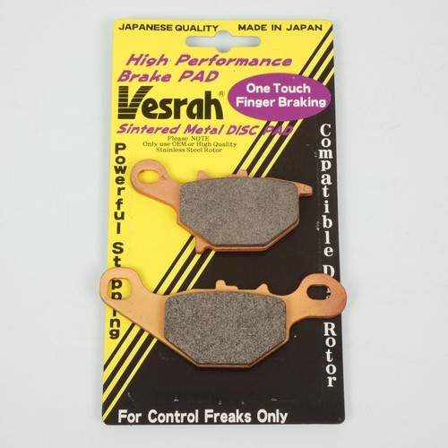 Plaquette frein vesrah pour - de,