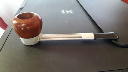 Pipe neuve aluminium bruyère