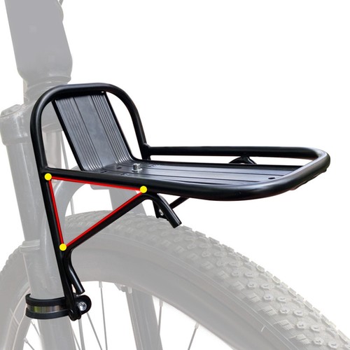 Porte bagages avant - avant, vélo