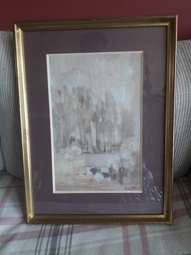 Tableau ancien huile - tableau,