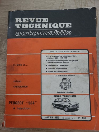 Rta revue technique automobile - rta,